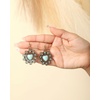 image:imageJessica Simpson Turquoise Earrings for Women Oxidized GoldTone or SilverTone Turquoise Dangle Earrings Western JewelryTurquoise Hearts