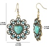 image:imageJessica Simpson Turquoise Earrings for Women Oxidized GoldTone or SilverTone Turquoise Dangle Earrings Western JewelryTurquoise Hearts