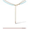 image:imageJessica Simpson Turquoise and Blue Bead Layered Necklace for Women