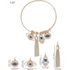 image:imageJessica Simpson Womens Evil Eye BraceletBlue Evil Eye