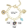 image:imageJessica Simpson Womens Evil Eye BraceletCharm Gold