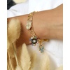 image:imageJessica Simpson Womens Evil Eye BraceletCharm Gold