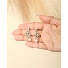 image:imageJessica Simpson Womens Evil Eye Dangle Earrings  GoldTone Evil Eye