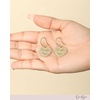 image:imageJessica Simpson Womens Heart Earrings  GoldTone