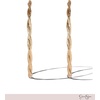 image:imageJessica Simpson Womens Hoop Earrings  SilverTone or GoldTone HoopGold Twist