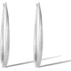 image:imageJessica Simpson Womens Hoop Earrings  SilverTone or GoldTone HoopSilver Oval Hoops