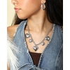 image:imageJessica Simpson Womens Hoop Earrings  SilverTone or GoldTone HoopSilver Thick Twisted Hoops