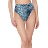 image:imageJessica Simpson Womens Mix amp Match Snake Print Swimsuit Separates Top amp BottomLeopard High Waist Bottom