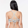 image:imageJessica Simpson Womens Mix amp Match Stripe Print Bikini Swimsuit Separates Top amp BottomBluebell Cropped Cami