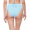 image:imageJessica Simpson Womens Mix amp Match Stripe Print Bikini Swimsuit Separates Top amp BottomBluebell High Waist Bottom