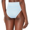 image:imageJessica Simpson Womens Mix amp Match Stripe Print Bikini Swimsuit Separates Top amp BottomBluebell High Waist Bottom