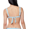 image:imageJessica Simpson Womens Mix amp Match Stripe Print Bikini Swimsuit Separates Top amp BottomBluebell Thick Strap Top