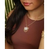 image:imageJessica Simpson Womens Tiger Necklace 17  2  GoldTone Tiger Pendant Necklace with Rhinestones