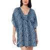 Dark Navy Leopard