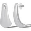 image:imageJessica Simpson Drop Stud Earrings for Women Polished SilverTone Drop