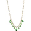 image:imageJessica Simpson Emerald Stone Multi Pendant Necklace for Women 183