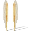image:imageJessica Simpson Fringe Dangle Earrings for Women  GoldTone Statement