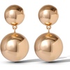 image:imageJessica Simpson GoldTone Ball Drop Earrings for Women Large Earrings