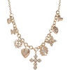 image:imageJessica Simpson GoldTone Charm Necklace for Women 183 with Butterfly