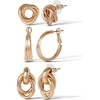 Eternal Knots Gold Tone