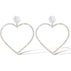 image:imageJessica Simpson Heart Drop Earrings for Women  GoldTone Mothers Day
