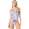 Lilac Palm Print