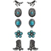 image:imageJessica Simpson Oxidized SilverPlated and Turquoise