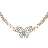 image:imageJessica Simpson Pave Crystal Butterfly Choker Necklace for Women 133