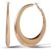 image:imageJessica Simpson Silver of GoldTone Hoop Earrings for Women TrendyYellow Round Hoop