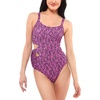 Fuschia Snake Print
