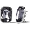 image:imageJessica Simpson Statement Rectangle Stud Earrings for Women  SilverTone