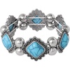 image:imageJessica Simpson Stretch Turquoise Bracelet for Women 75