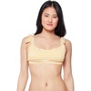 image:imageJessica Simpson Womens Mix amp Match Stripe Print Bikini Swimsuit Separates Top amp BottomSunny Tie Strap Top