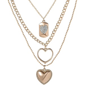 image:imageJessica Simpson 3 Layer Heart Necklace For Women 192