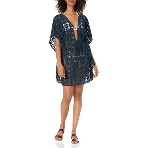 image:imageJessica Simpson Batik Long Border CoverUpNavy Basic