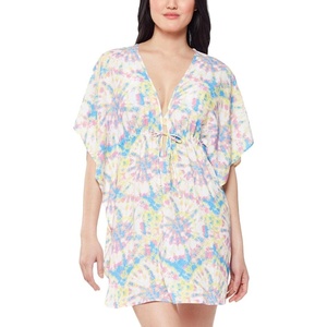 image:imageJessica Simpson Batik Long Border CoverUpSpritz Rayon