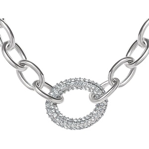 image:imageJessica Simpson Chunky Necklace for Women SilverTone