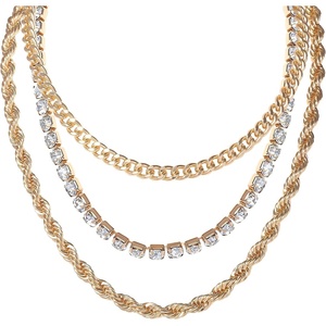 image:imageJessica Simpson GoldTone Necklace Set of 31415163