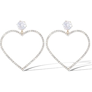 image:imageJessica Simpson Heart Drop Earrings for Women  GoldTone Mothers Day