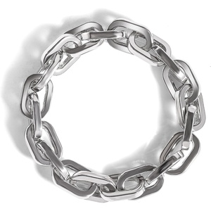 image:imageJessica Simpson Jewelry SilverTone Statement Link Bracelet for Women 7