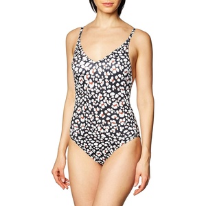 image:imageJessica Simpson On The Spot Side Tie Maillot OnePieceBlack Leopard Print