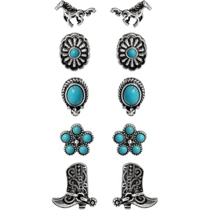 image:imageJessica Simpson Oxidized SilverPlated and Turquoise