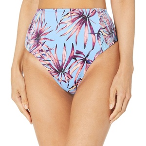 image:imageJessica Simpson Palmy Days XBack Triangle Bra TopHigh Waisted Bottom