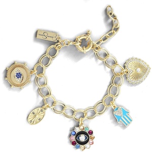 image:imageJessica Simpson Womens Evil Eye BraceletCharm Gold
