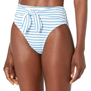 image:imageJessica Simpson Womens Mix amp Match Stripe Print Bikini Swimsuit Separates Top amp BottomBluebell High Waist Bottom