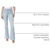 image:imageJessica Simpson Womens Adored High Rise Flare Jean StandardBlinding Love