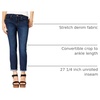image:imageJessica Simpson Womens Forever Roll Cuff Skinny Crop to Ankle JeanRoyalRoyal