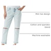 image:imageJessica Simpson Womens Mika Best Friend Relaxed Fit Jean PlusEnlighten