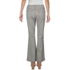 image:imageJessica Simpson Womens Misses Effortless High Rise Pull On Flare JeanBlackIvory Simple Houndstooth