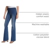 image:imageJessica Simpson Womens Misses Effortless High Rise Pull On Flare JeanJayda